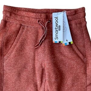 NWT Smartwool Women’s Wool Blend Terry Cotton Joggers Size XXS Picante